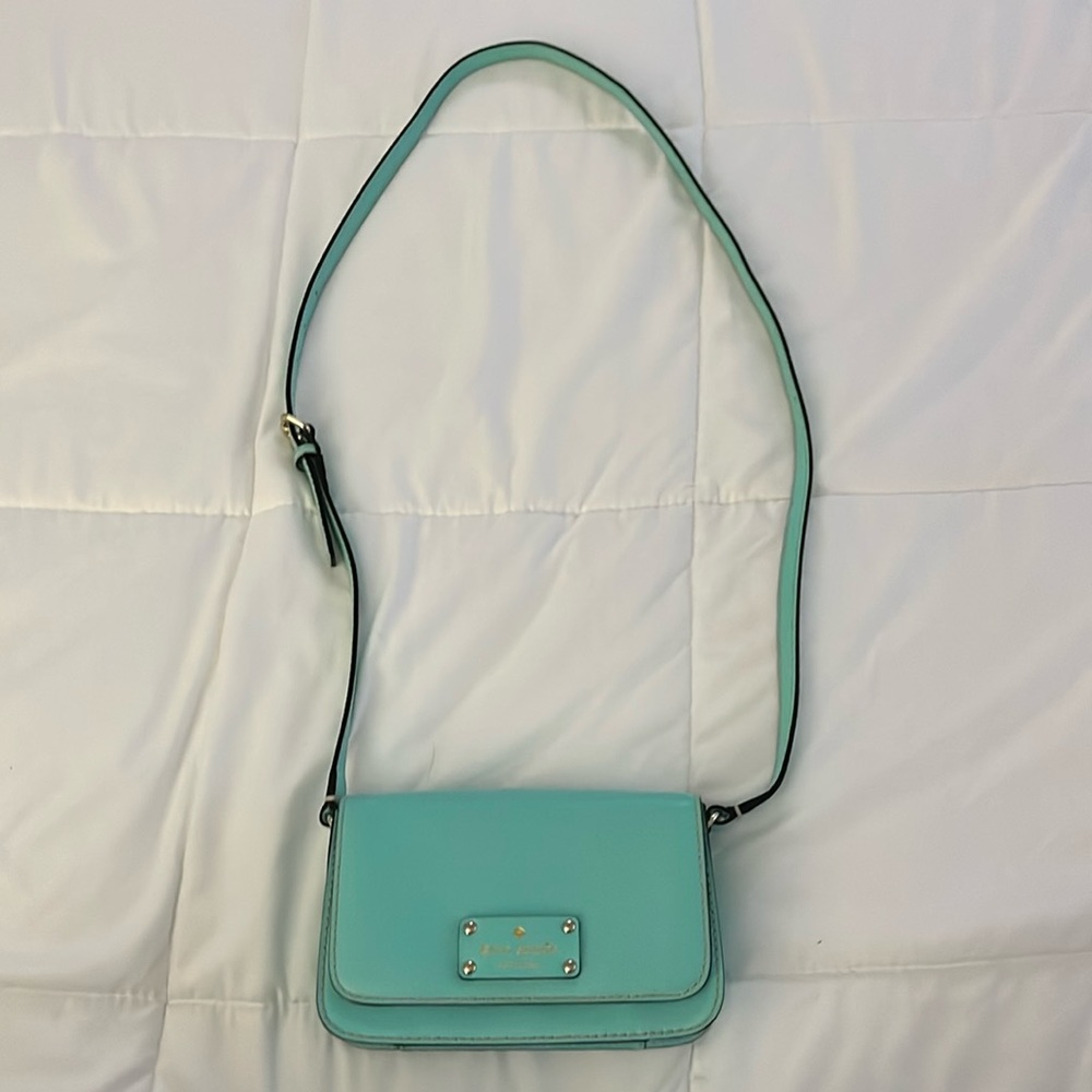 Kate spade Tiffany blue crossbody purse